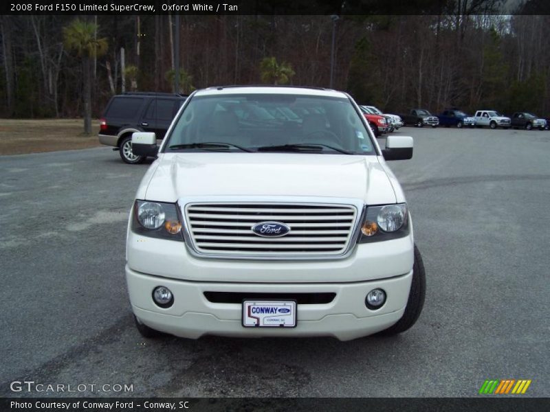 Oxford White / Tan 2008 Ford F150 Limited SuperCrew