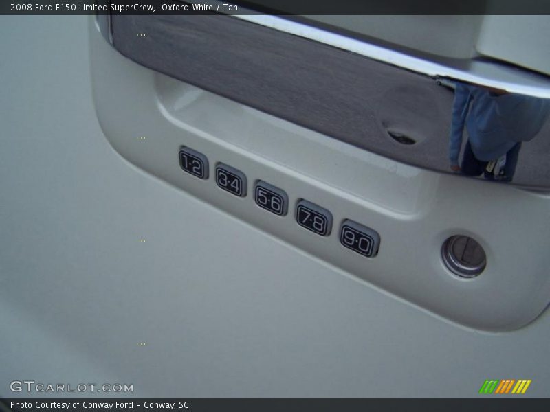 Oxford White / Tan 2008 Ford F150 Limited SuperCrew