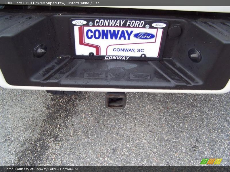 Oxford White / Tan 2008 Ford F150 Limited SuperCrew