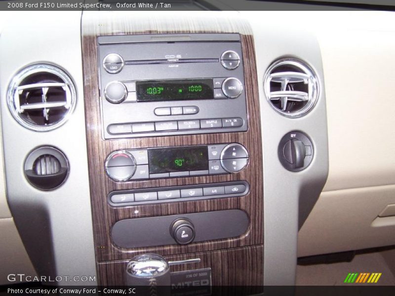 Controls of 2008 F150 Limited SuperCrew