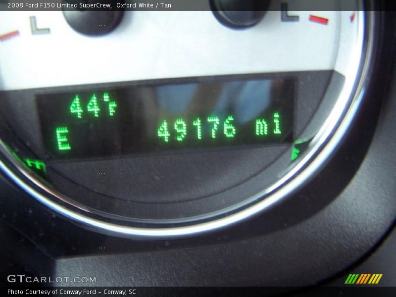 Oxford White / Tan 2008 Ford F150 Limited SuperCrew