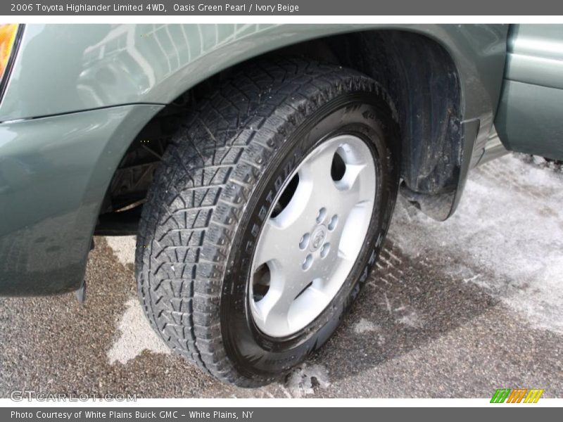 Oasis Green Pearl / Ivory Beige 2006 Toyota Highlander Limited 4WD