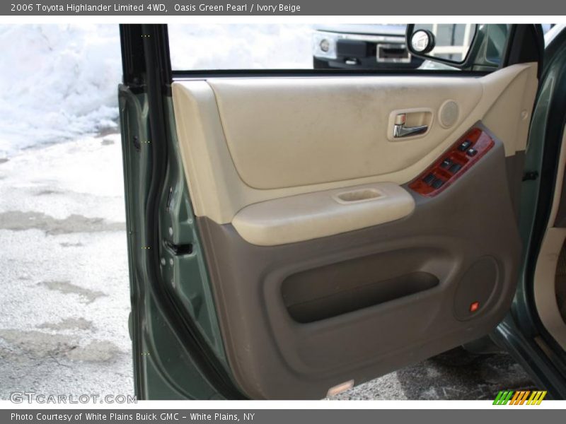 Oasis Green Pearl / Ivory Beige 2006 Toyota Highlander Limited 4WD
