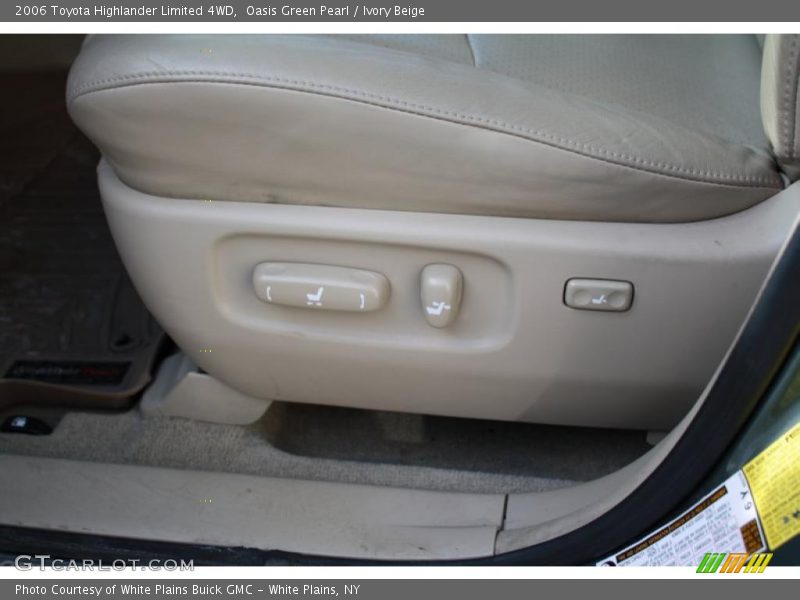 Oasis Green Pearl / Ivory Beige 2006 Toyota Highlander Limited 4WD