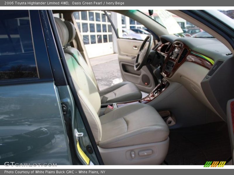 Oasis Green Pearl / Ivory Beige 2006 Toyota Highlander Limited 4WD