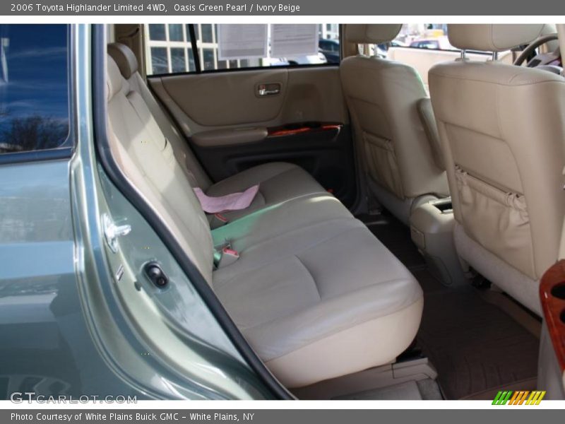 Oasis Green Pearl / Ivory Beige 2006 Toyota Highlander Limited 4WD