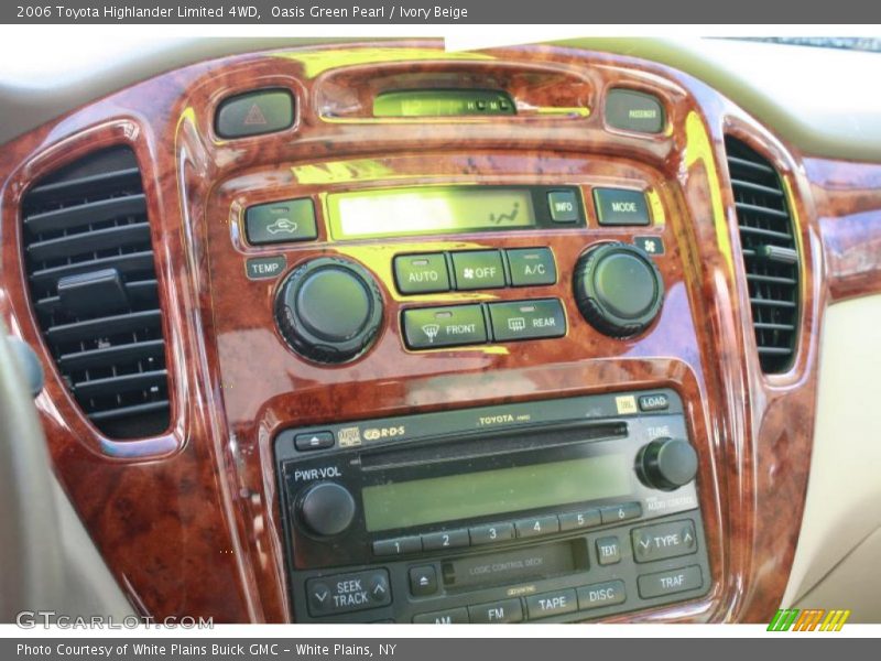 Oasis Green Pearl / Ivory Beige 2006 Toyota Highlander Limited 4WD