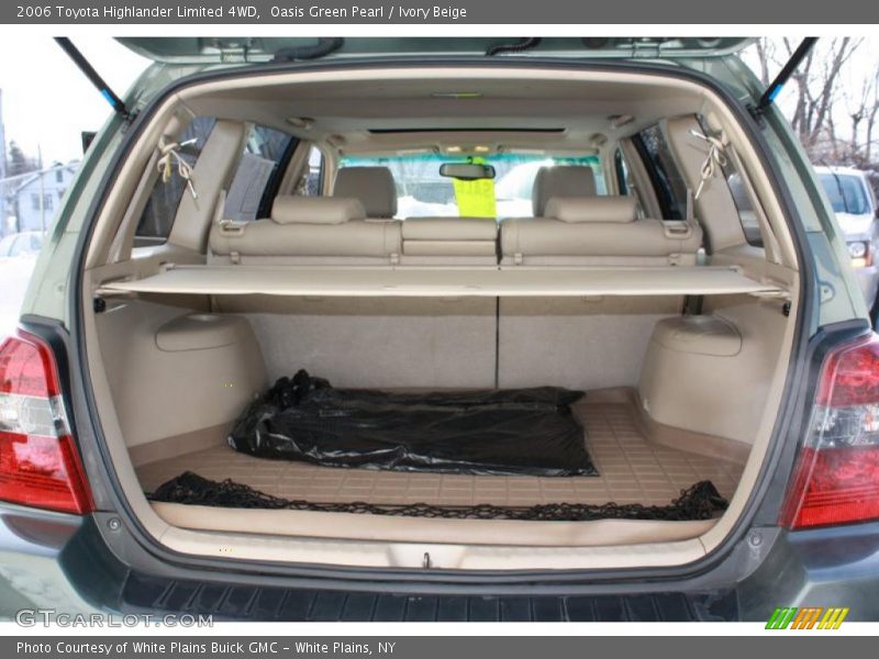 Oasis Green Pearl / Ivory Beige 2006 Toyota Highlander Limited 4WD