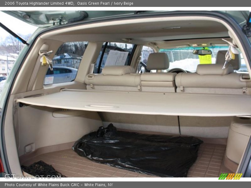 Oasis Green Pearl / Ivory Beige 2006 Toyota Highlander Limited 4WD