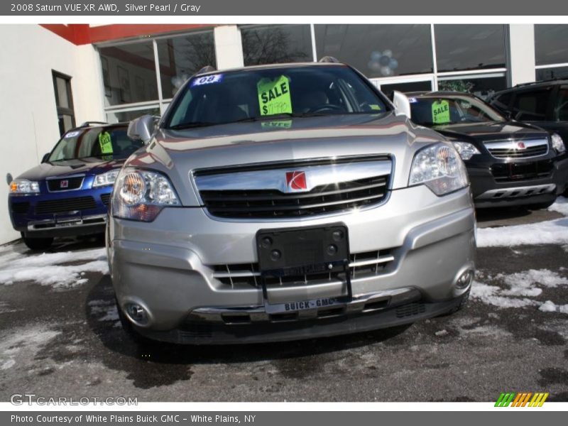 Silver Pearl / Gray 2008 Saturn VUE XR AWD