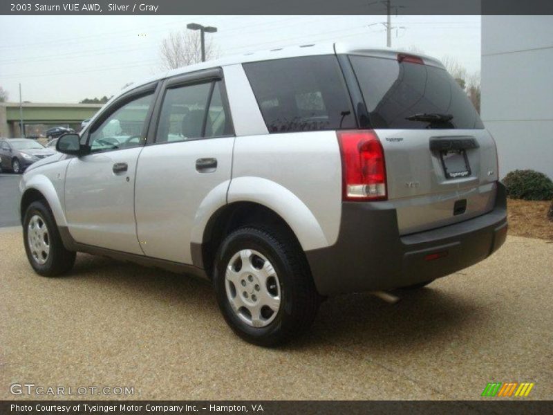 Silver / Gray 2003 Saturn VUE AWD