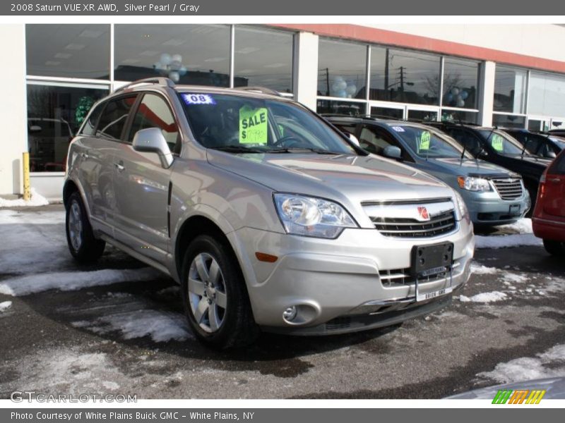 Silver Pearl / Gray 2008 Saturn VUE XR AWD