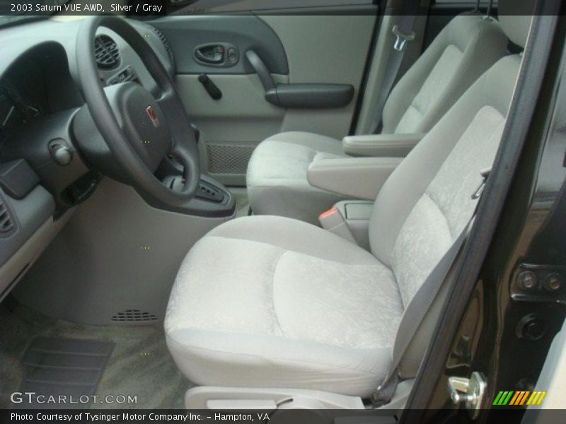Silver / Gray 2003 Saturn VUE AWD