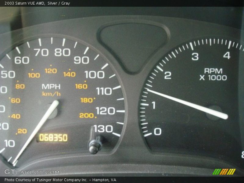 Silver / Gray 2003 Saturn VUE AWD