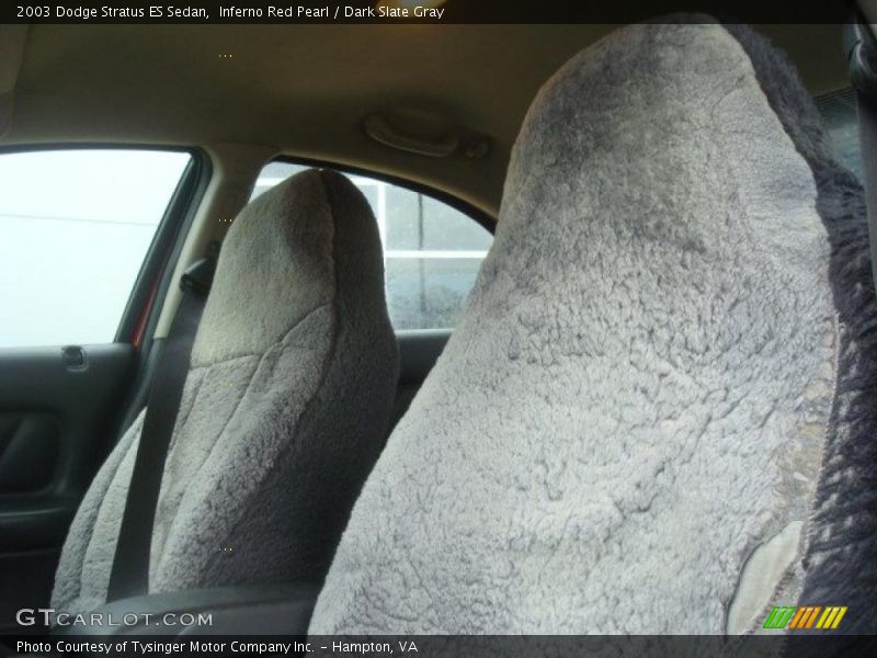 Inferno Red Pearl / Dark Slate Gray 2003 Dodge Stratus ES Sedan