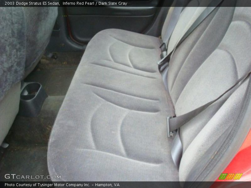Inferno Red Pearl / Dark Slate Gray 2003 Dodge Stratus ES Sedan