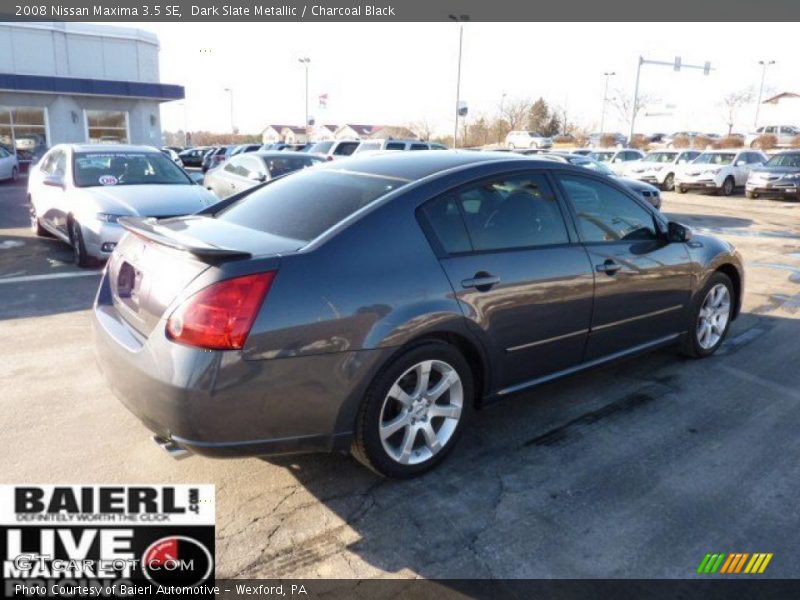 Dark Slate Metallic / Charcoal Black 2008 Nissan Maxima 3.5 SE