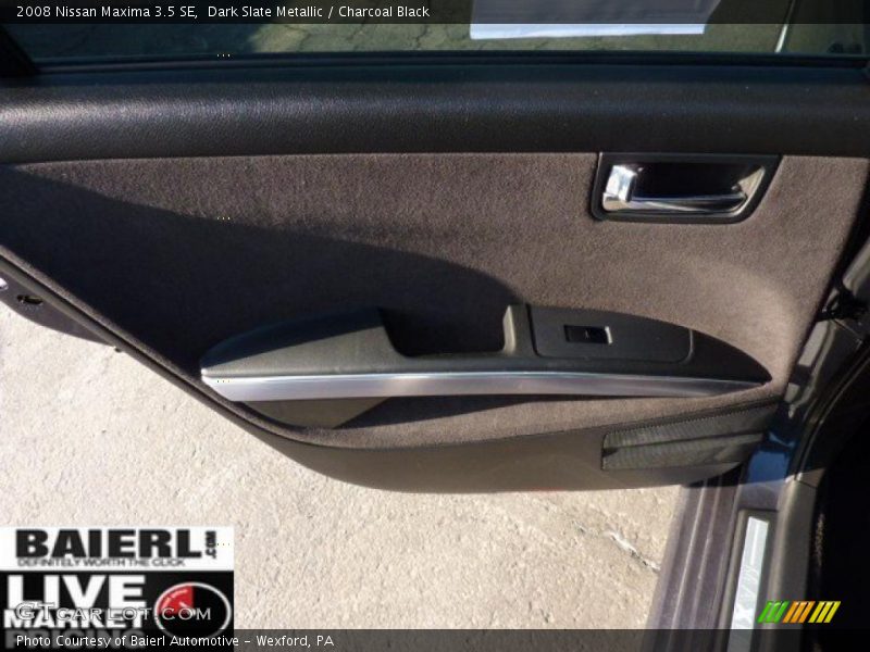 Dark Slate Metallic / Charcoal Black 2008 Nissan Maxima 3.5 SE