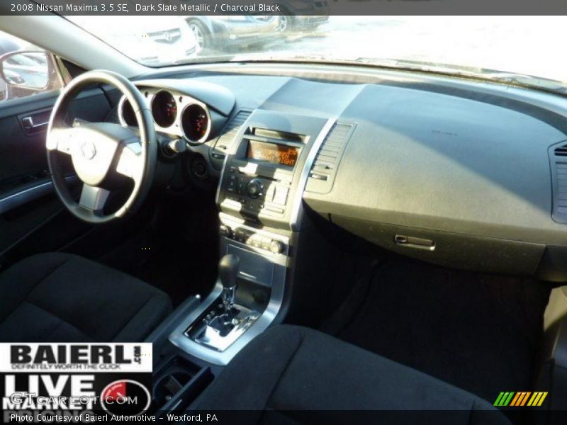 Dark Slate Metallic / Charcoal Black 2008 Nissan Maxima 3.5 SE