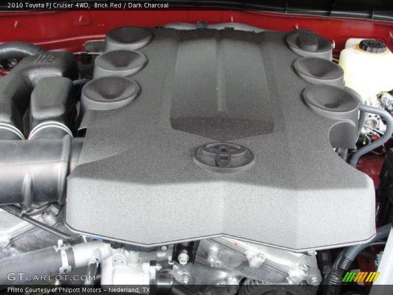 Brick Red / Dark Charcoal 2010 Toyota FJ Cruiser 4WD