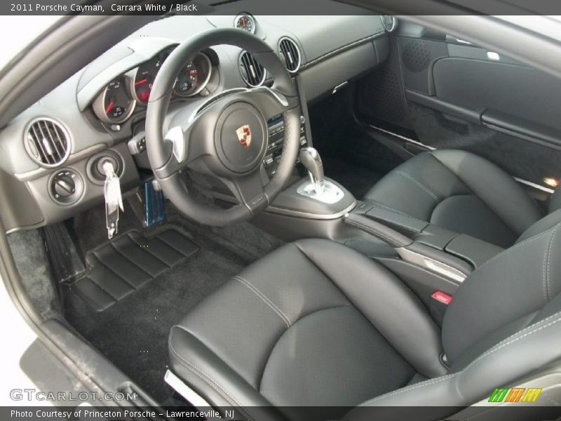  2011 Cayman  Black Interior