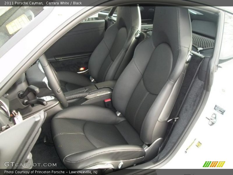  2011 Cayman  Black Interior