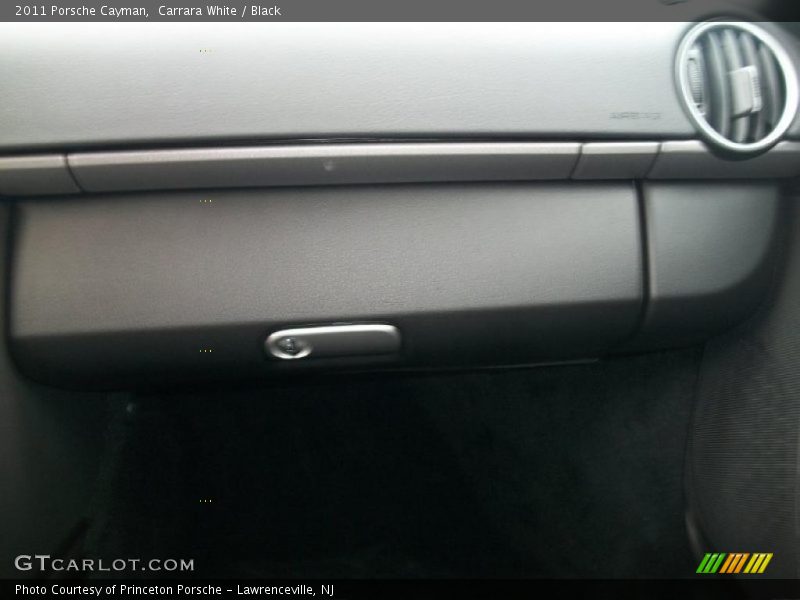 Carrara White / Black 2011 Porsche Cayman