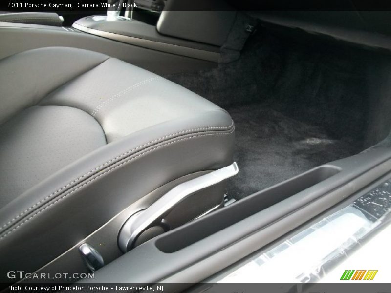 Carrara White / Black 2011 Porsche Cayman
