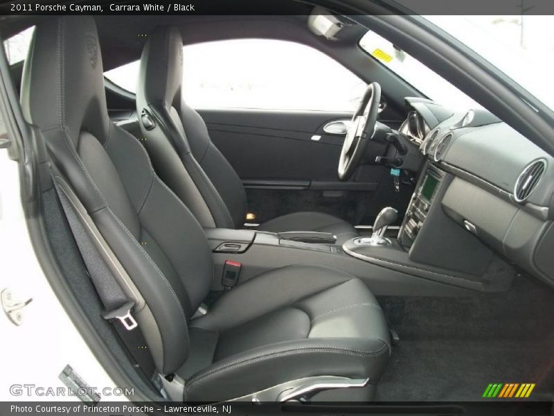 Carrara White / Black 2011 Porsche Cayman