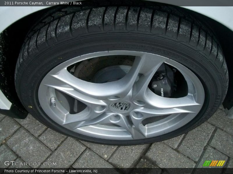 Carrara White / Black 2011 Porsche Cayman