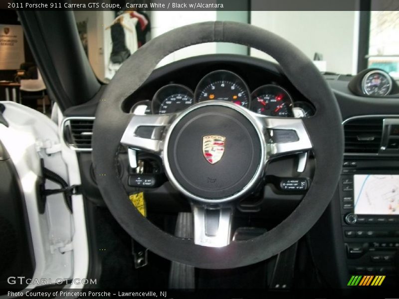 Carrara White / Black w/Alcantara 2011 Porsche 911 Carrera GTS Coupe