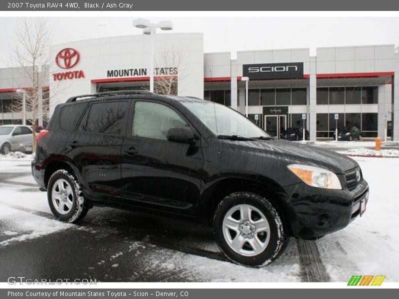 Black / Ash Gray 2007 Toyota RAV4 4WD