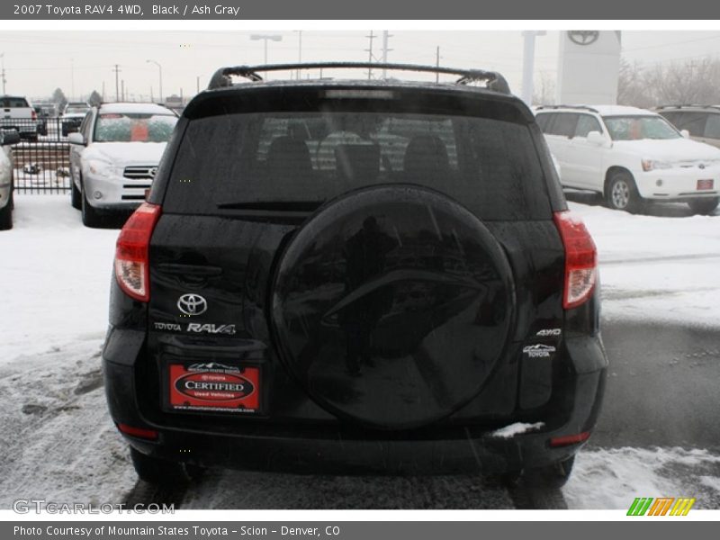 Black / Ash Gray 2007 Toyota RAV4 4WD