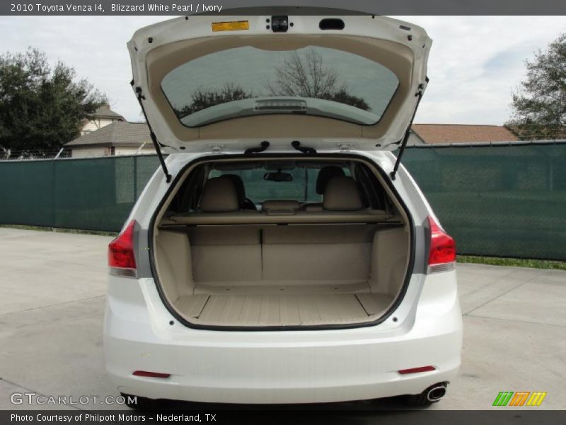 Blizzard White Pearl / Ivory 2010 Toyota Venza I4