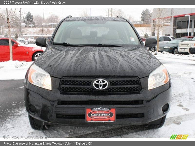Black / Ash Gray 2007 Toyota RAV4 4WD