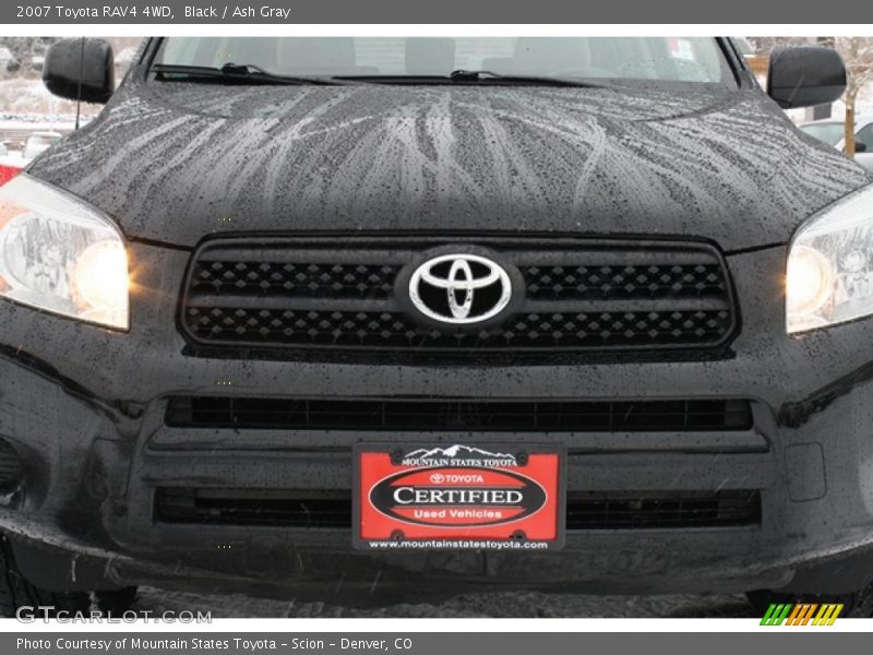 Black / Ash Gray 2007 Toyota RAV4 4WD