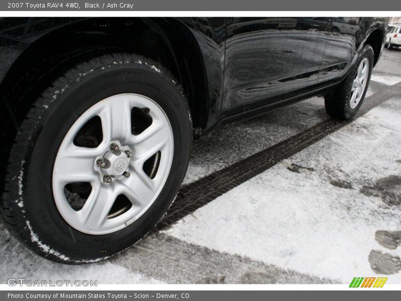 Black / Ash Gray 2007 Toyota RAV4 4WD