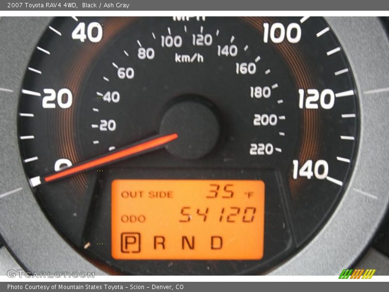 Black / Ash Gray 2007 Toyota RAV4 4WD