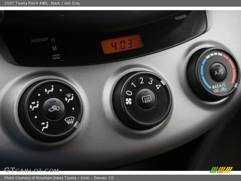 Black / Ash Gray 2007 Toyota RAV4 4WD