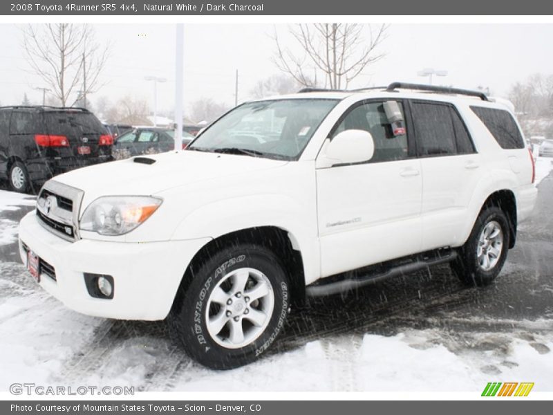 Natural White / Dark Charcoal 2008 Toyota 4Runner SR5 4x4