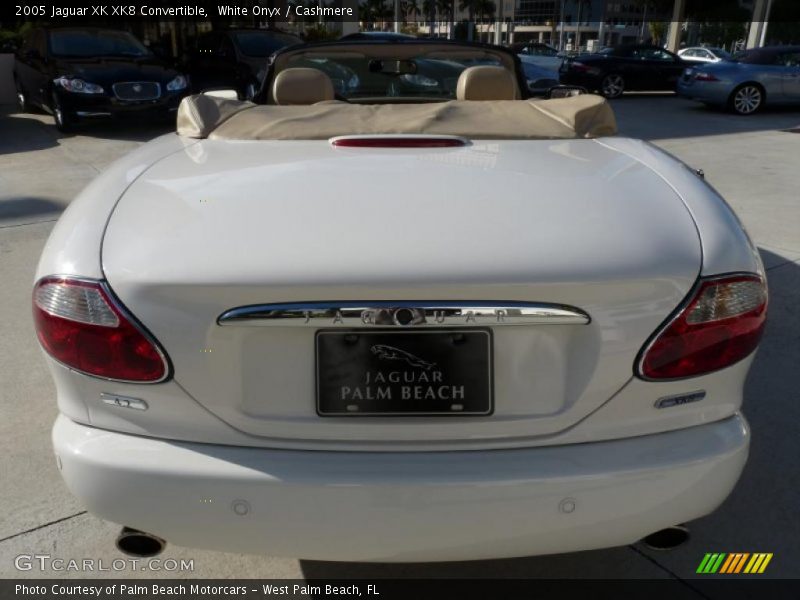 White Onyx / Cashmere 2005 Jaguar XK XK8 Convertible