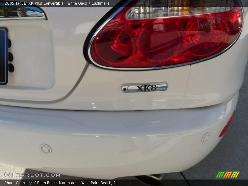White Onyx / Cashmere 2005 Jaguar XK XK8 Convertible