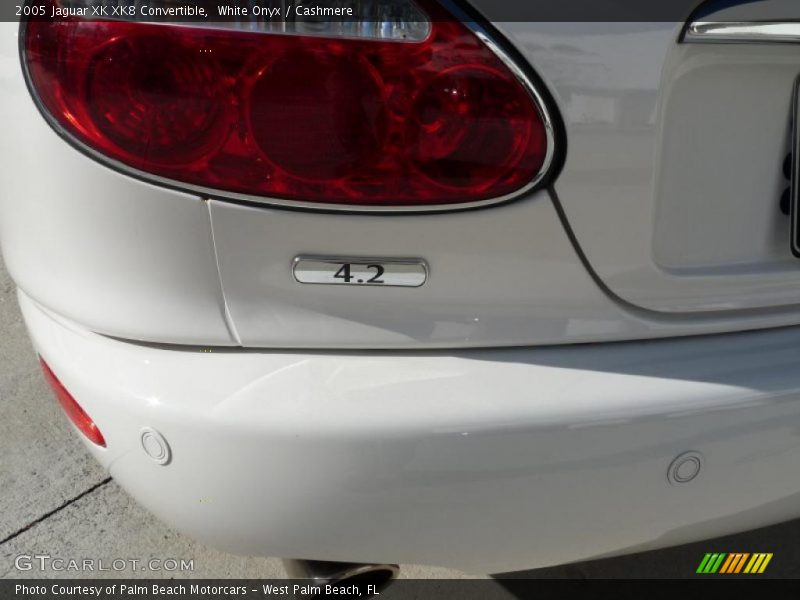 White Onyx / Cashmere 2005 Jaguar XK XK8 Convertible