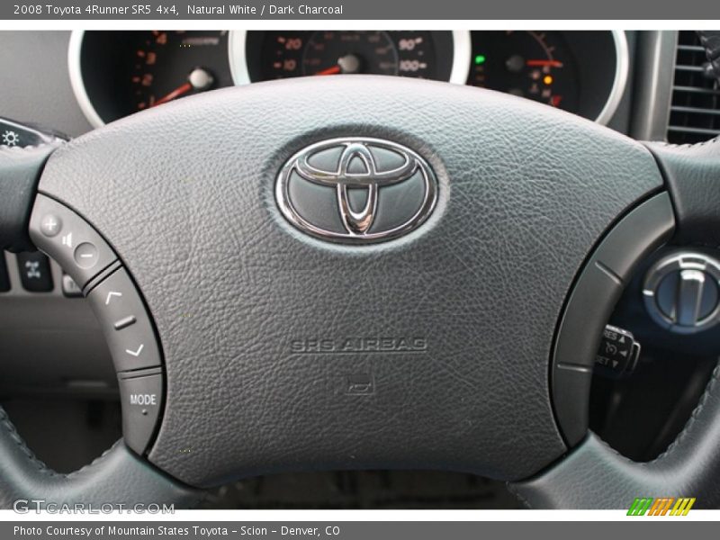 Natural White / Dark Charcoal 2008 Toyota 4Runner SR5 4x4