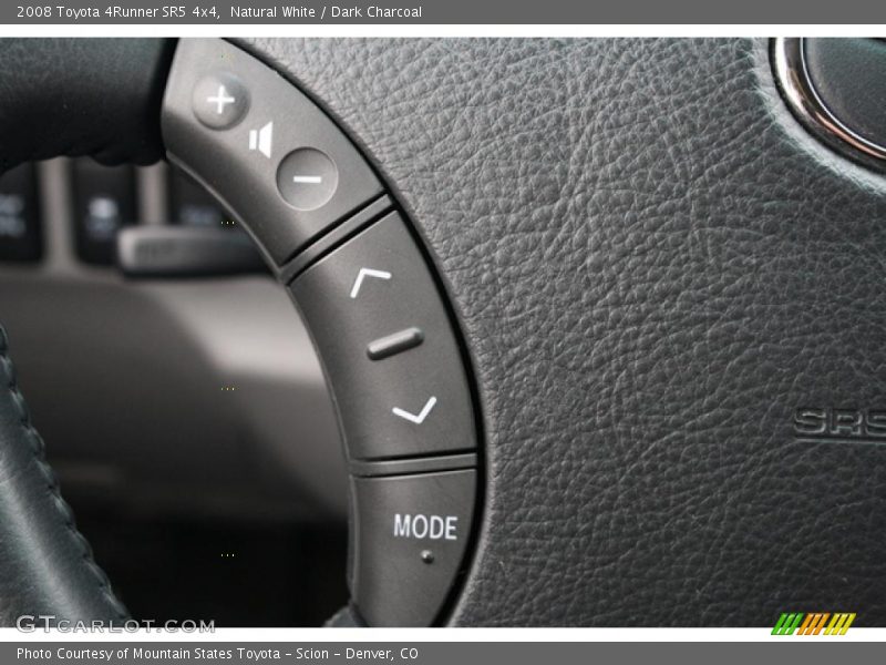 Natural White / Dark Charcoal 2008 Toyota 4Runner SR5 4x4