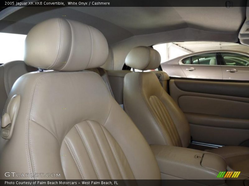 White Onyx / Cashmere 2005 Jaguar XK XK8 Convertible
