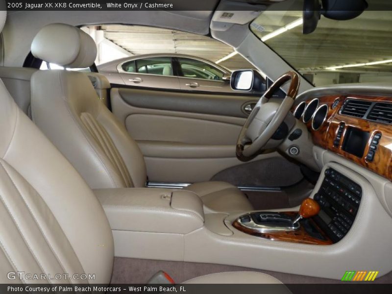 White Onyx / Cashmere 2005 Jaguar XK XK8 Convertible