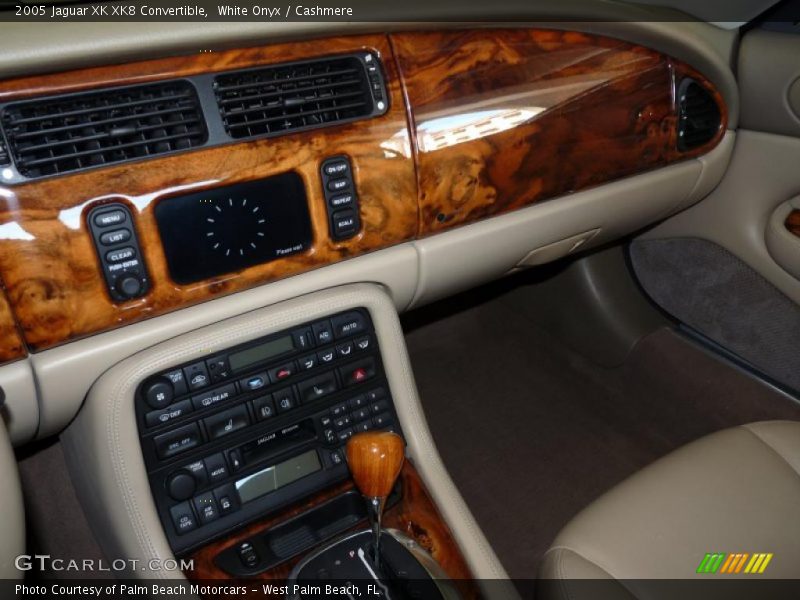 White Onyx / Cashmere 2005 Jaguar XK XK8 Convertible