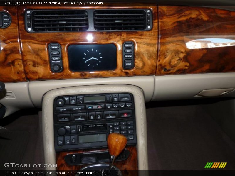 White Onyx / Cashmere 2005 Jaguar XK XK8 Convertible