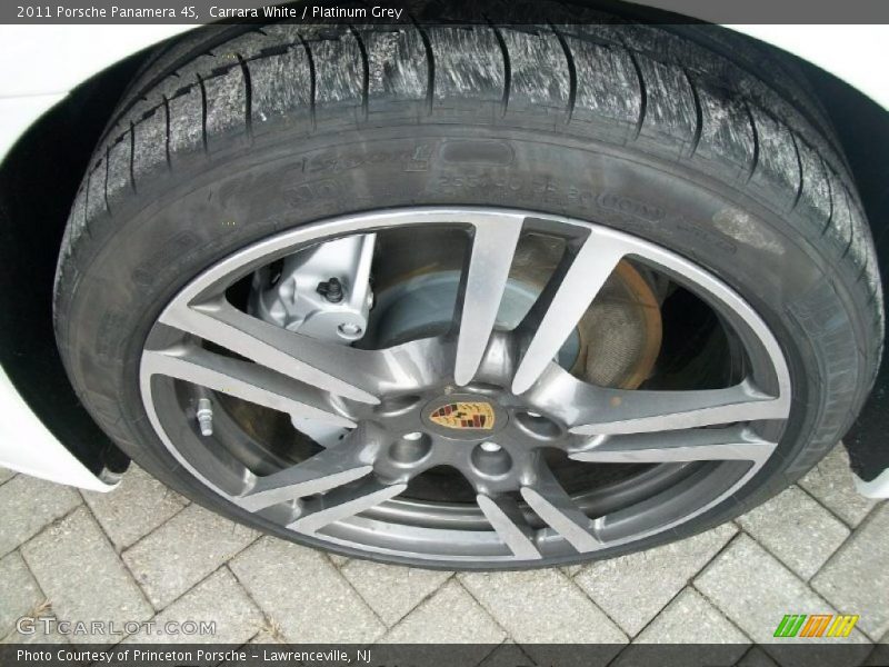 Carrara White / Platinum Grey 2011 Porsche Panamera 4S